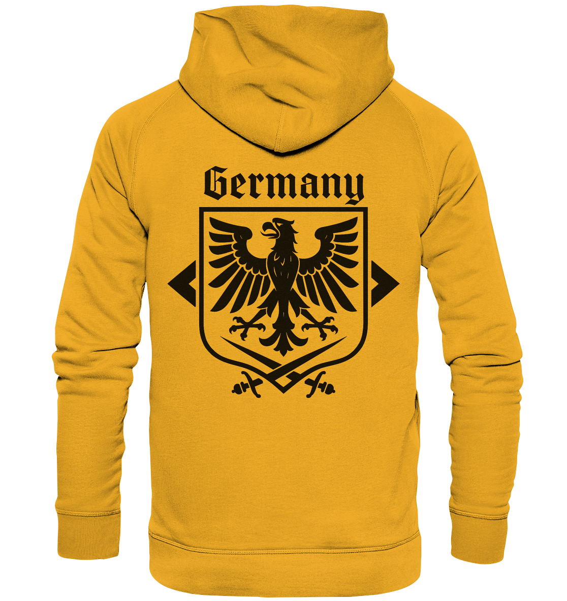 Germany Eagle - Front- und Rückendruck Unisex Hoodie