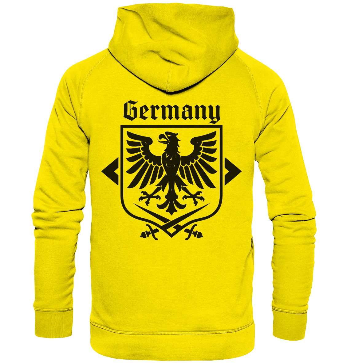Germany Eagle - Front- und Rückendruck Unisex Hoodie