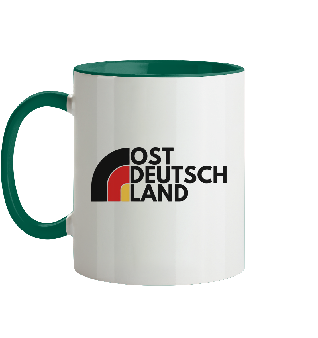Ostdeutschland - Tasse zweifarbig