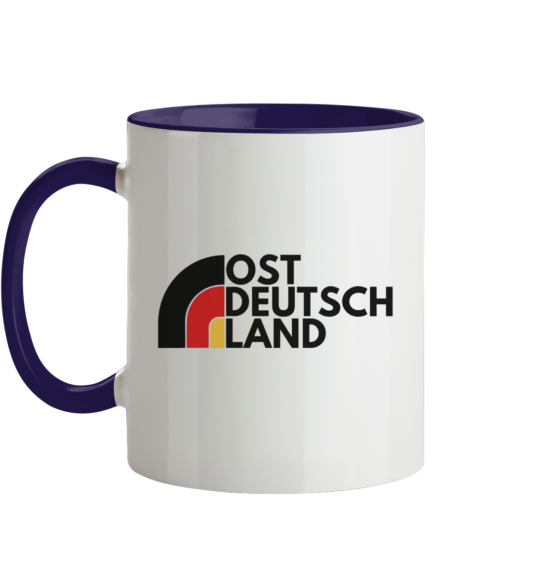Ostdeutschland - Tasse zweifarbig