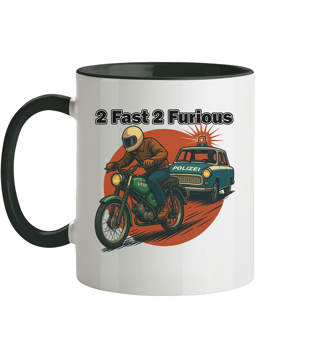 2 Fast 2 Furios - Tasse zweifarbig