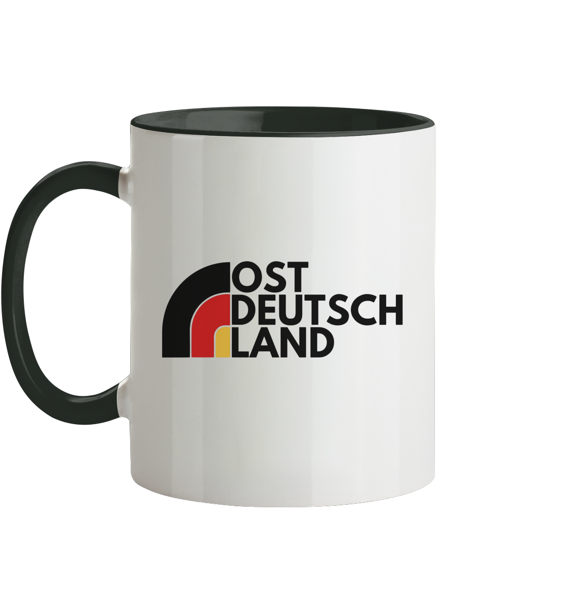 Ostdeutschland - Tasse zweifarbig