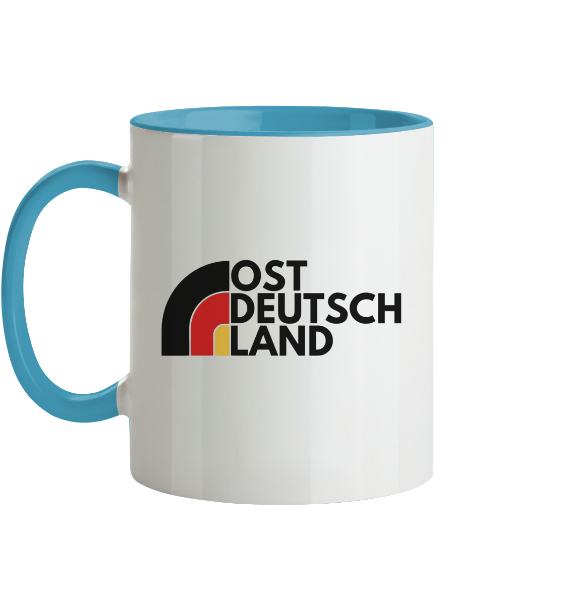 Ostdeutschland - Tasse zweifarbig