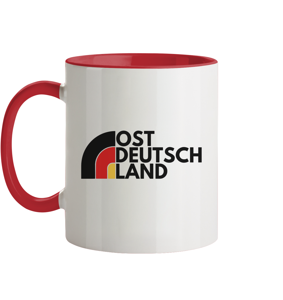 Ostdeutschland - Tasse zweifarbig