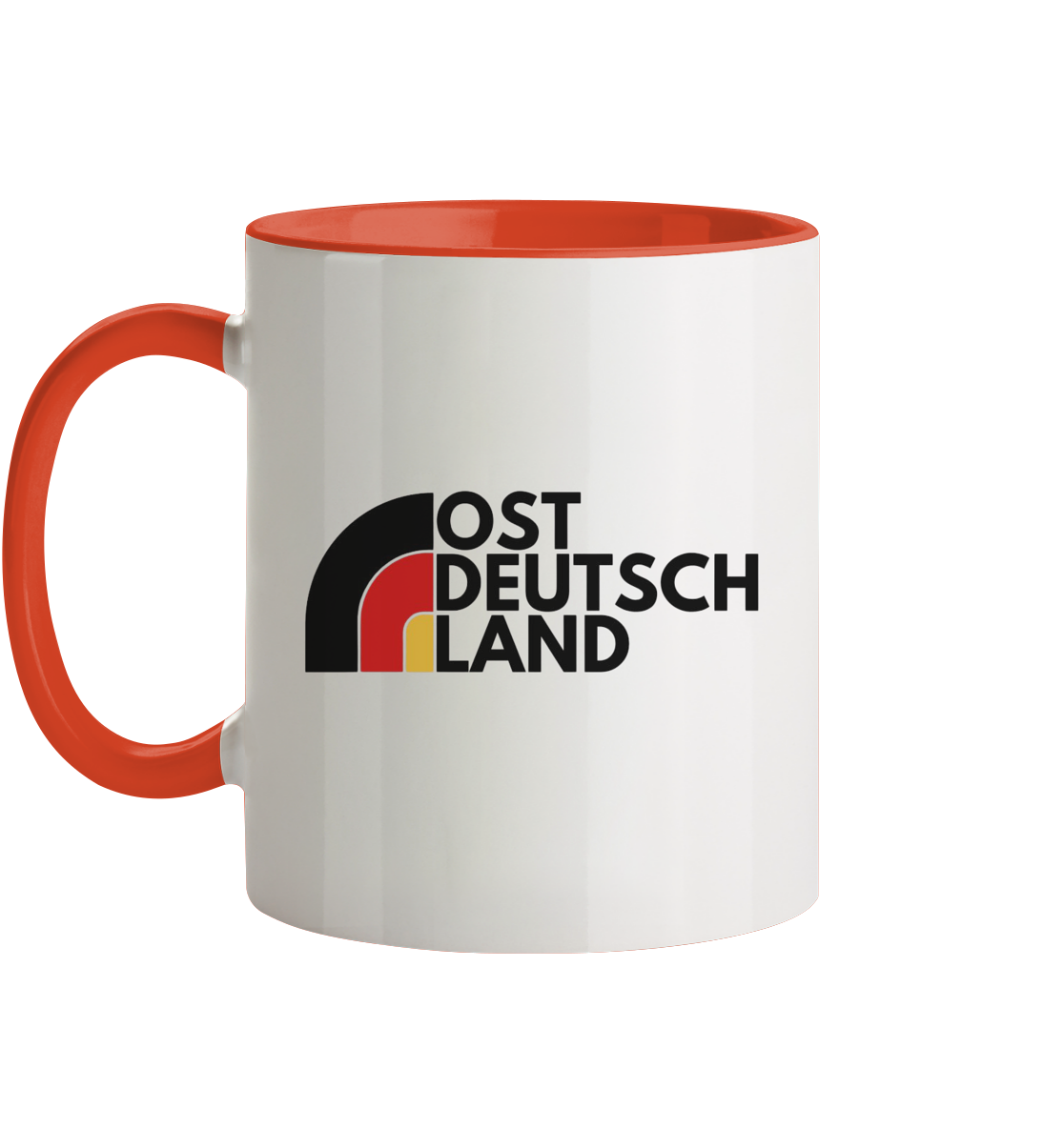 Ostdeutschland - Tasse zweifarbig