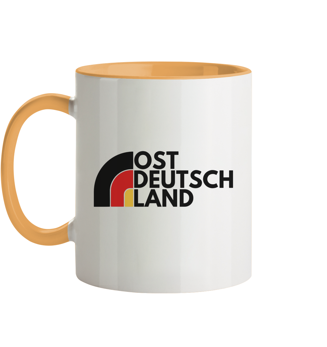 Ostdeutschland - Tasse zweifarbig
