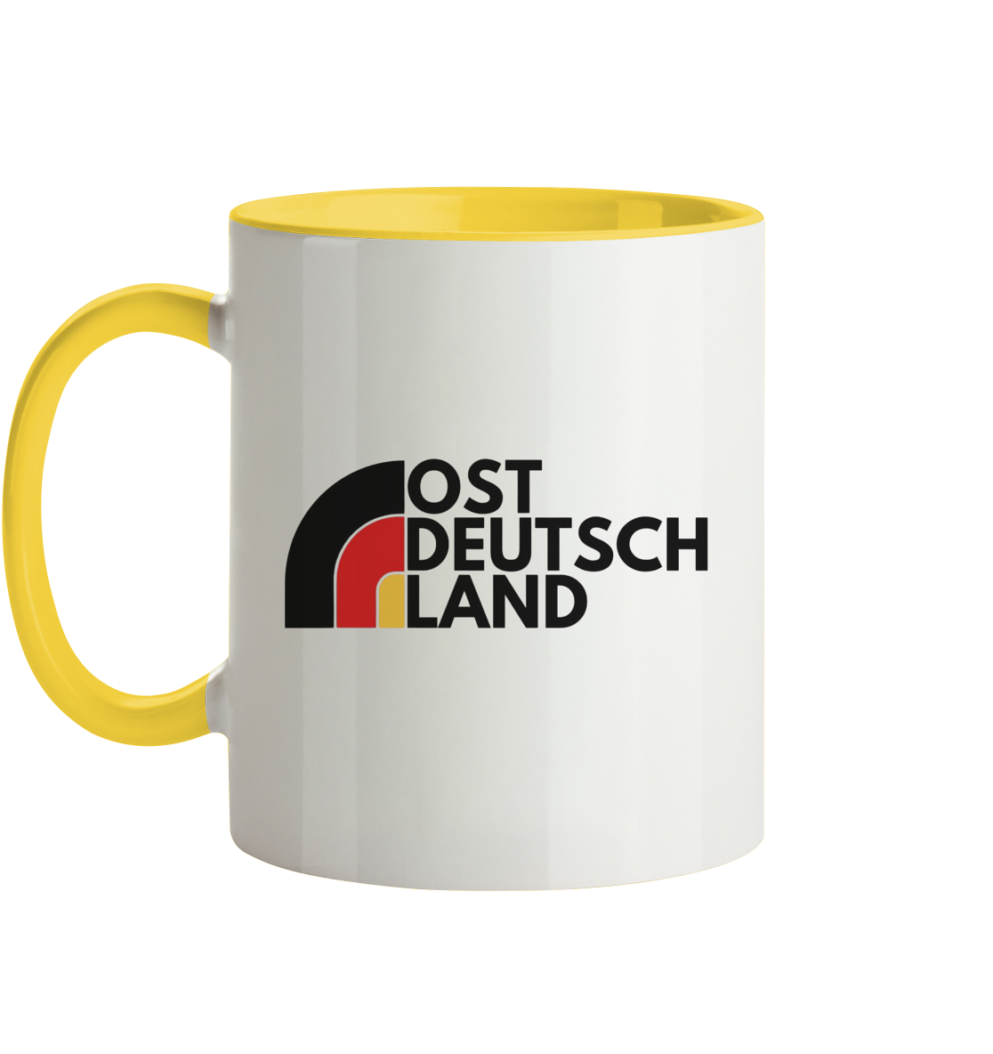 Ostdeutschland - Tasse zweifarbig