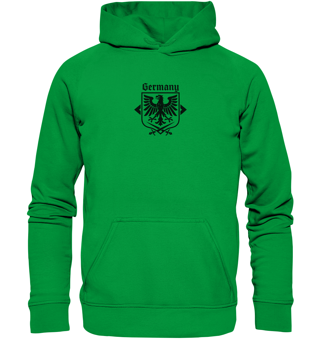 Germany Eagle - Front- und Rückendruck Unisex Hoodie