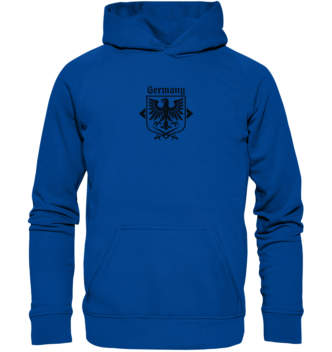 Germany Eagle - Front- und Rückendruck Unisex Hoodie