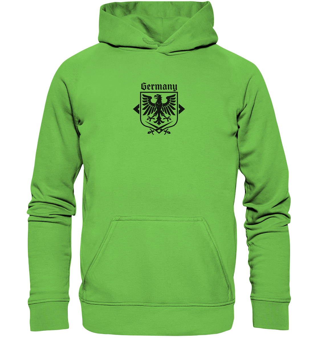Germany Eagle - Front- und Rückendruck Unisex Hoodie