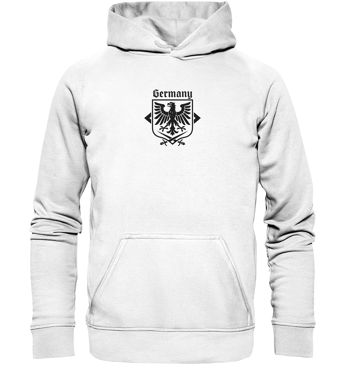 Germany Eagle - Front- und Rückendruck Unisex Hoodie