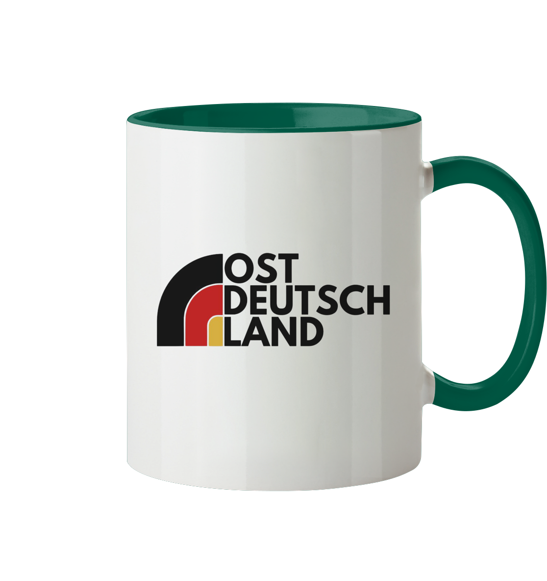 Ostdeutschland - Tasse zweifarbig