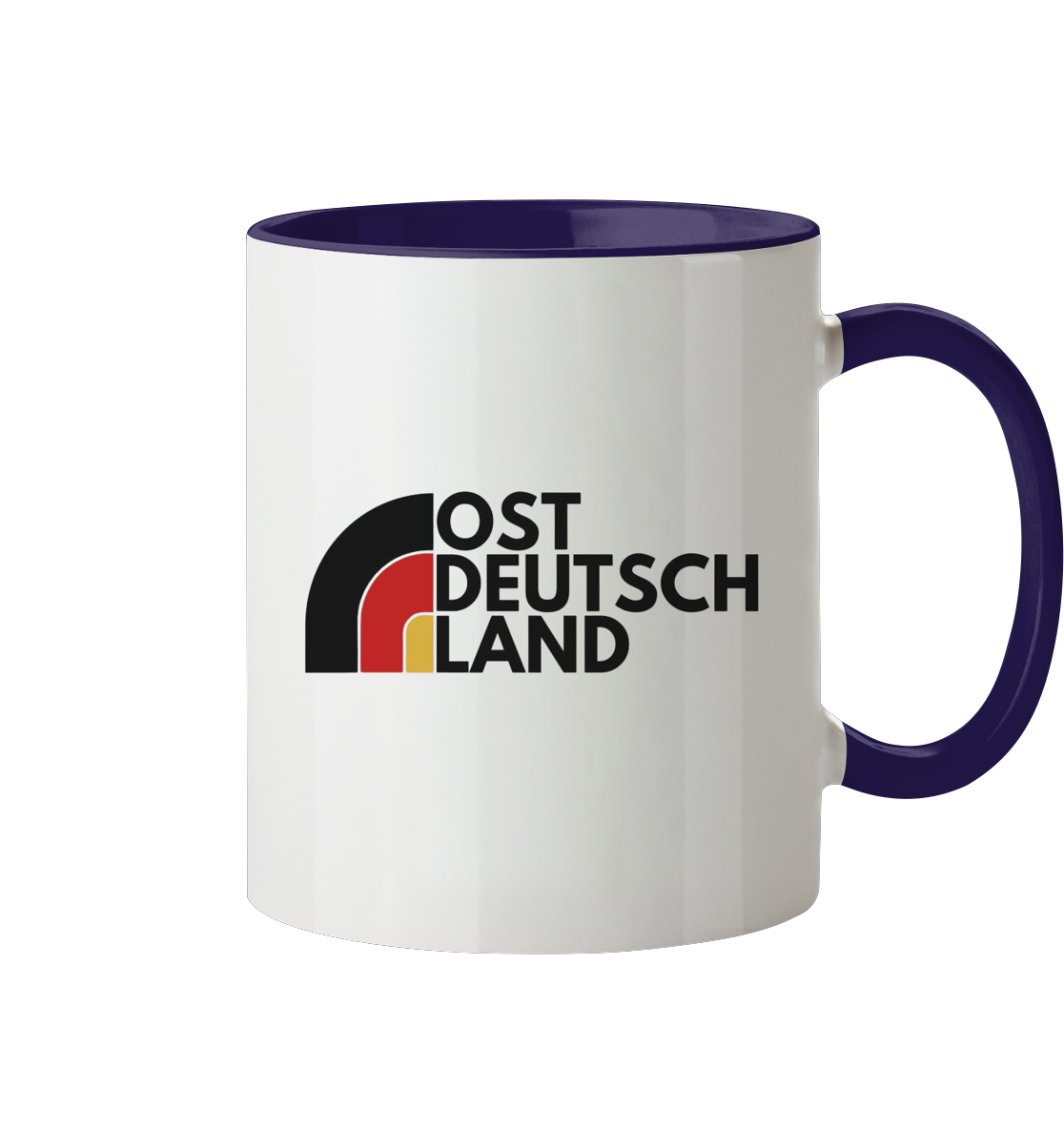 Ostdeutschland - Tasse zweifarbig