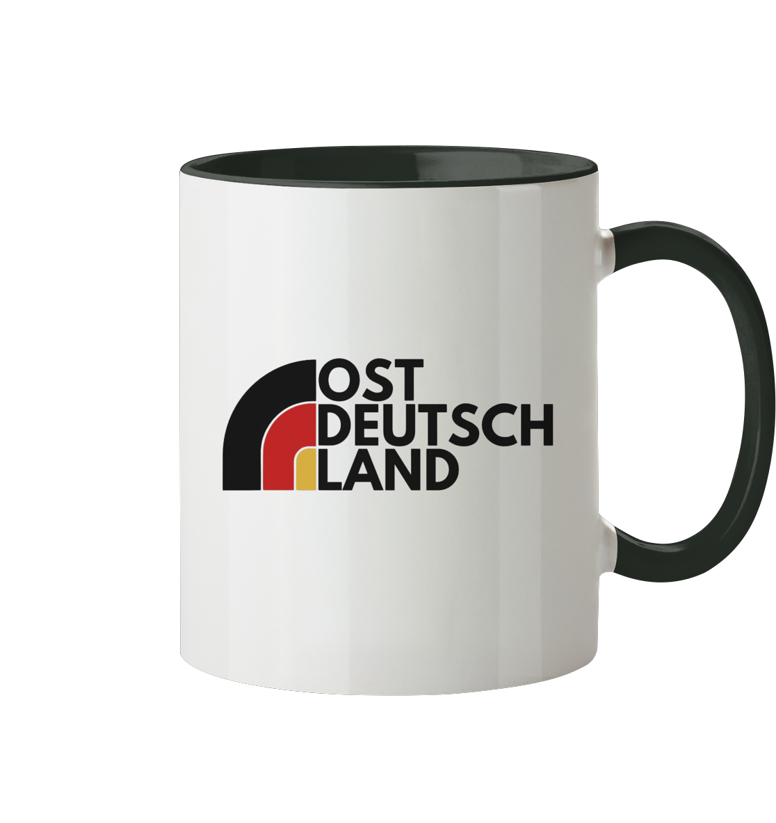 Ostdeutschland - Tasse zweifarbig