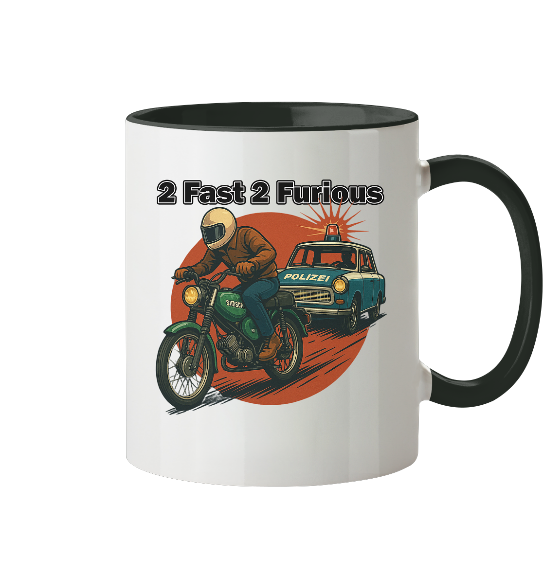 2 Fast 2 Furios - Tasse zweifarbig
