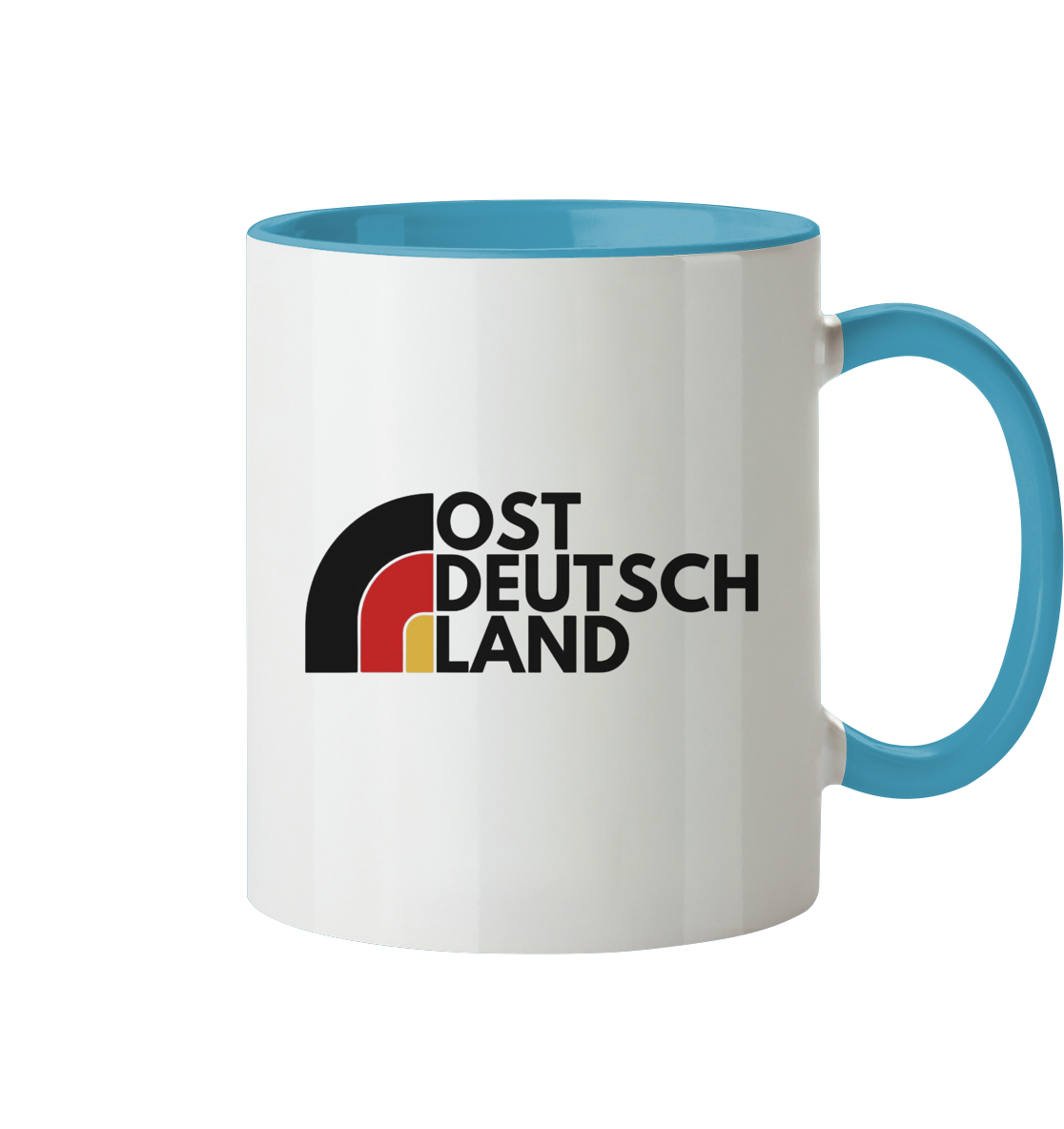 Ostdeutschland - Tasse zweifarbig