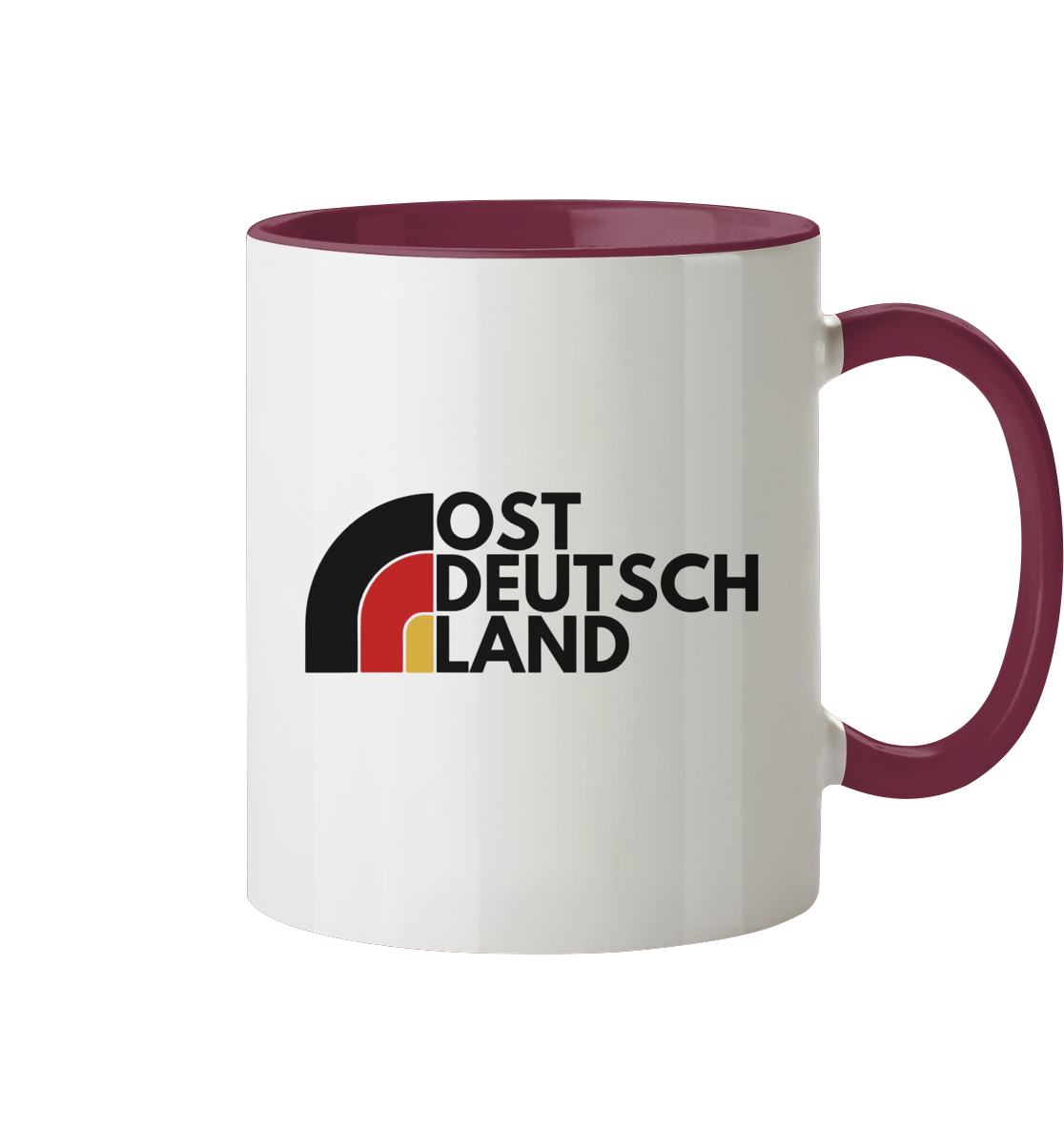 Ostdeutschland - Tasse zweifarbig