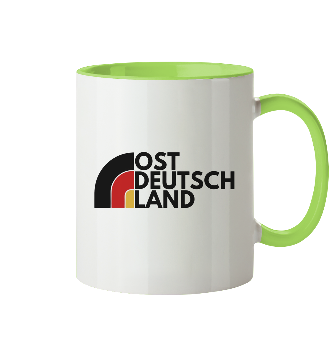 Ostdeutschland - Tasse zweifarbig