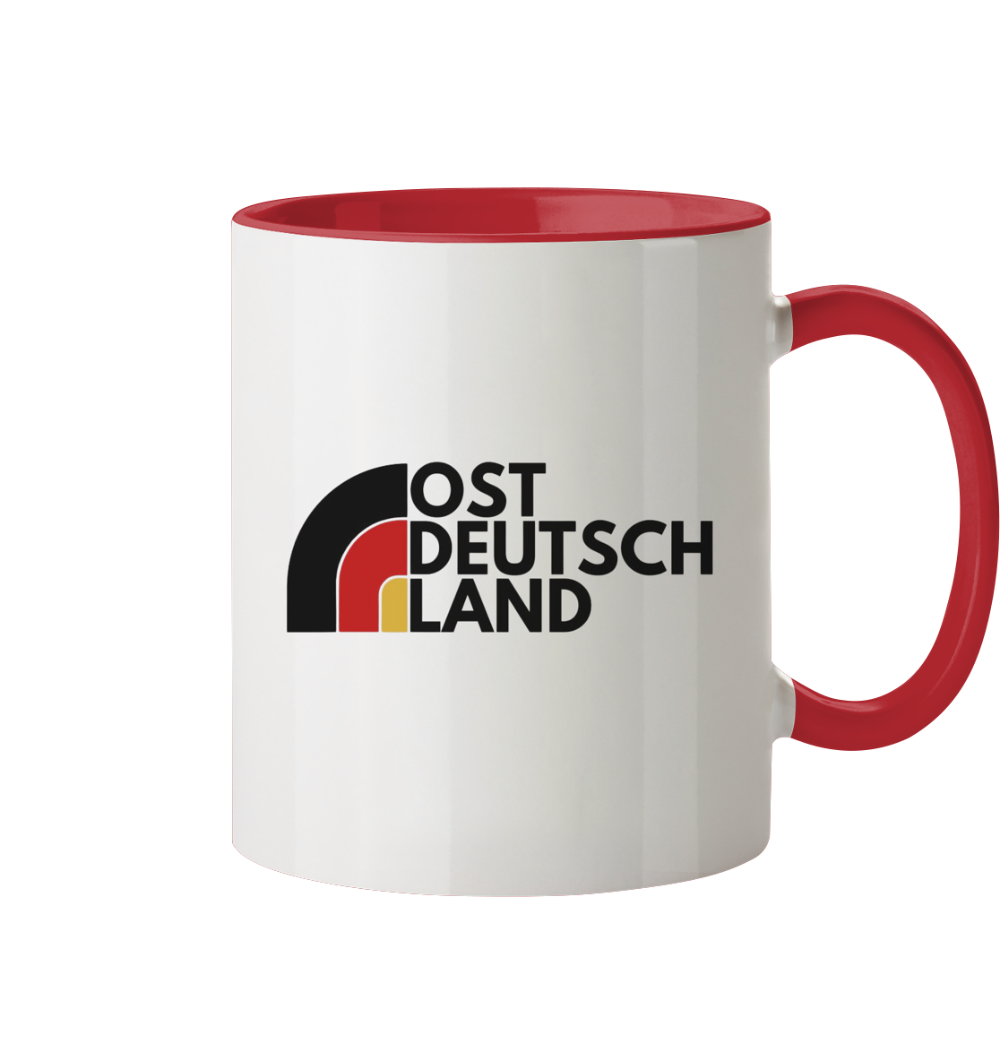 Ostdeutschland - Tasse zweifarbig