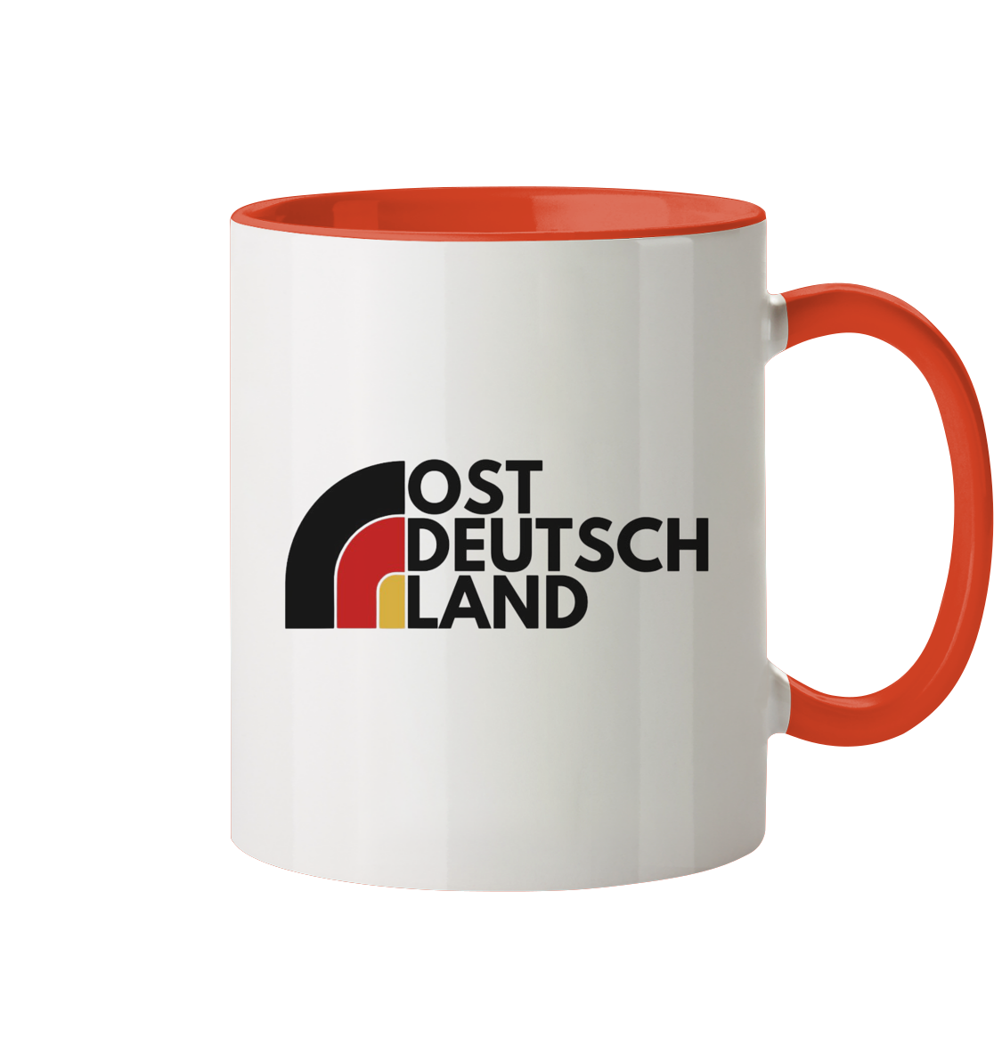 Ostdeutschland - Tasse zweifarbig
