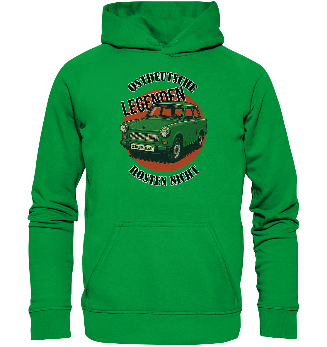 Ostdeutsche Legenden - Rosten nicht - Unisex Hoodie